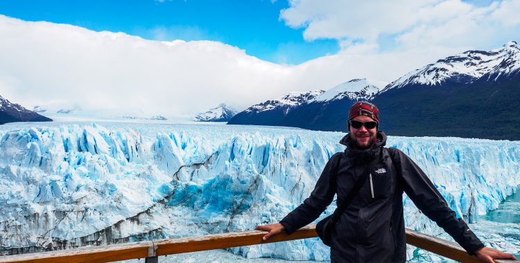 Dominik am Perito Moreno Gletscher