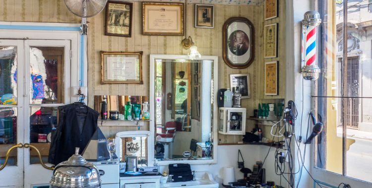 Friseursalon in Bario Brasil