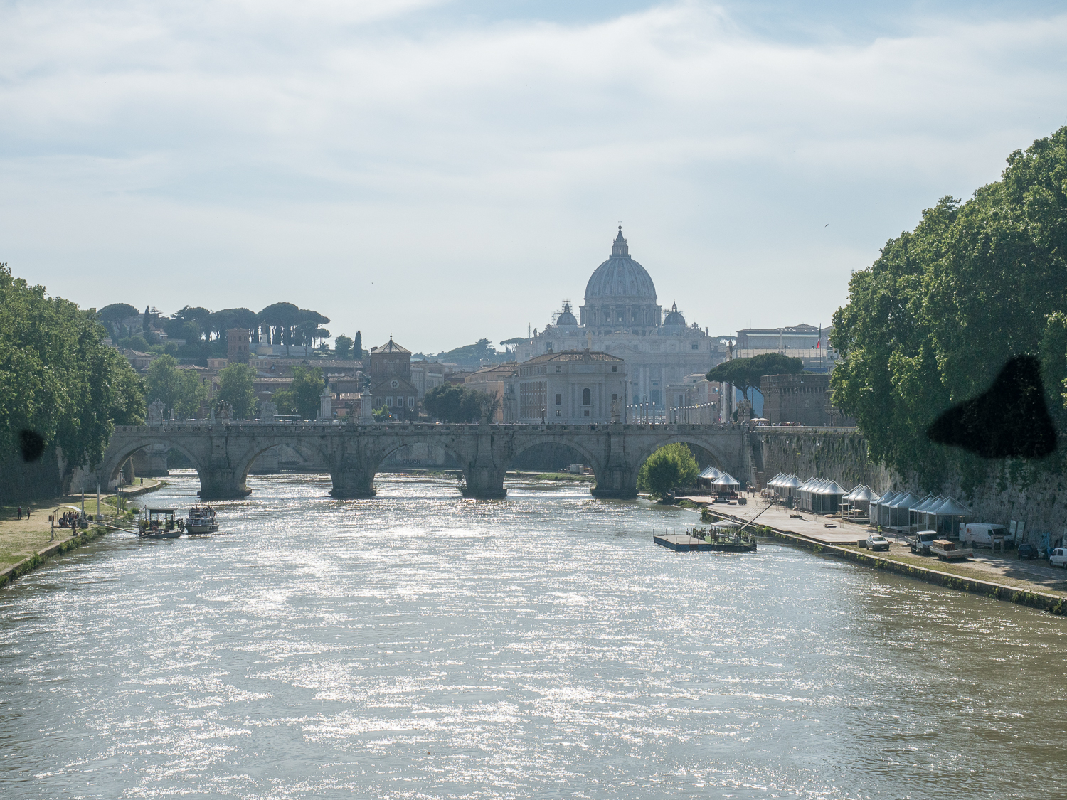 Tiber und Vatikan