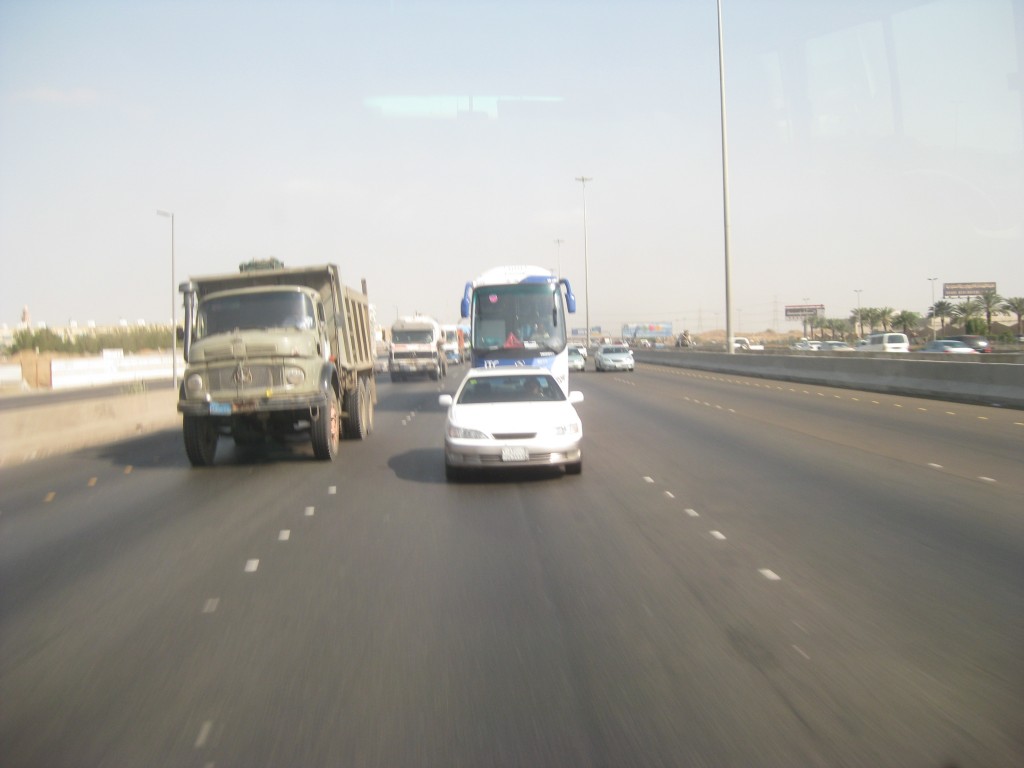 Schwacher Verkehr in Jeddah