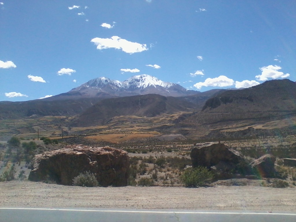 Fahrt von Arica nach La Paz
