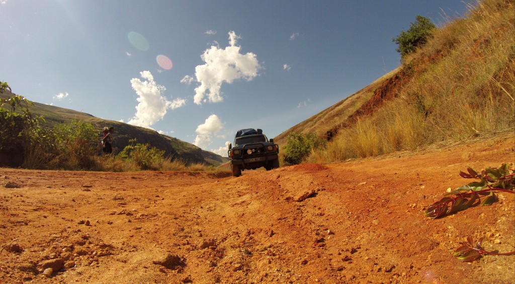 Im 4x4 auf dem Weg zum Wandern