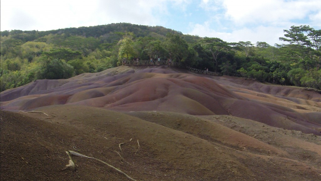 7 farbige Erden bei Chamarel