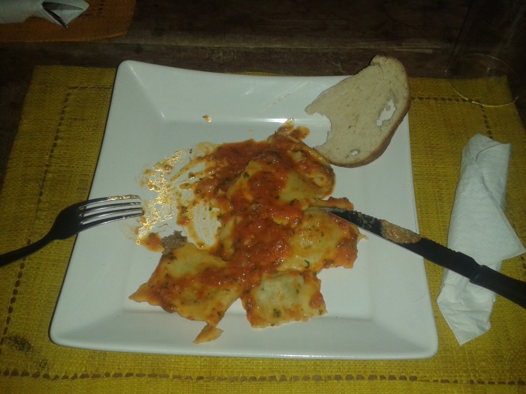 Hausgemachte Ravioli