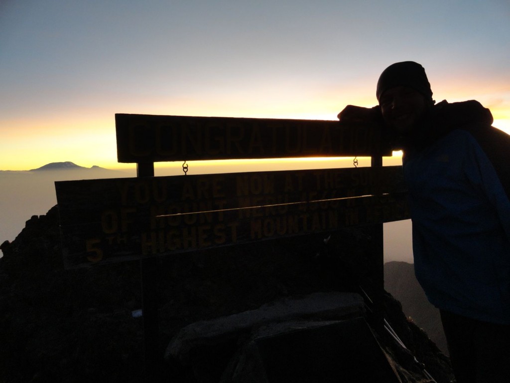 Gipfelfoto vom Mt. Meru