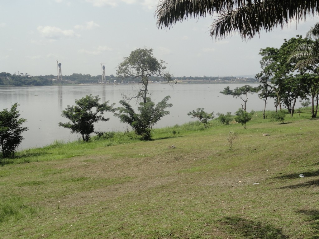 Blick nach Brazzaville