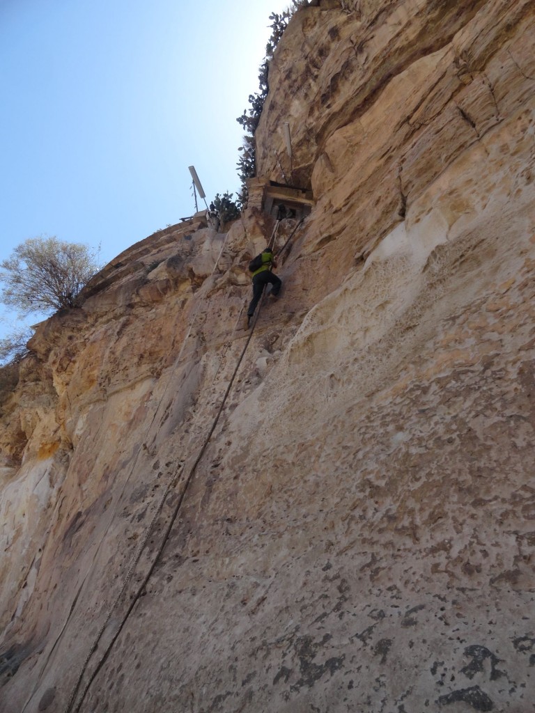 Steiler Aufstieg nach Debre Damo