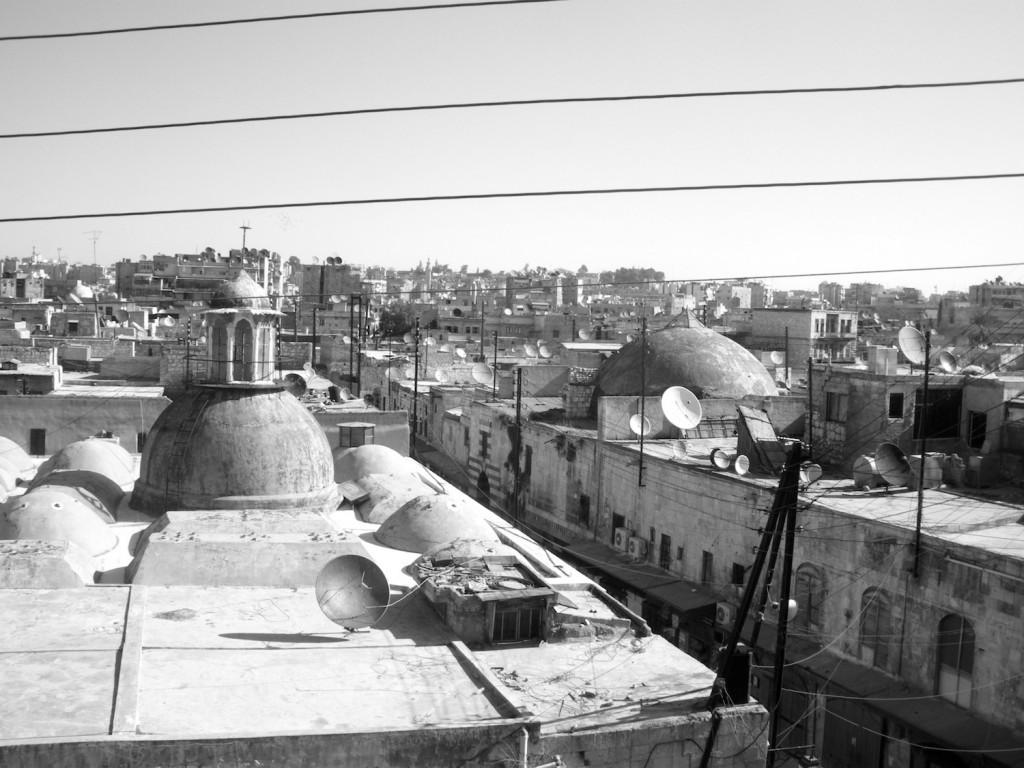 Blick über die Altstadt von Aleppo