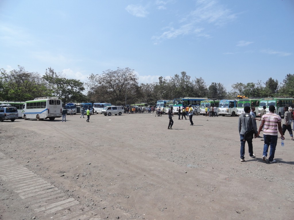Bushaltestelle von Awassa