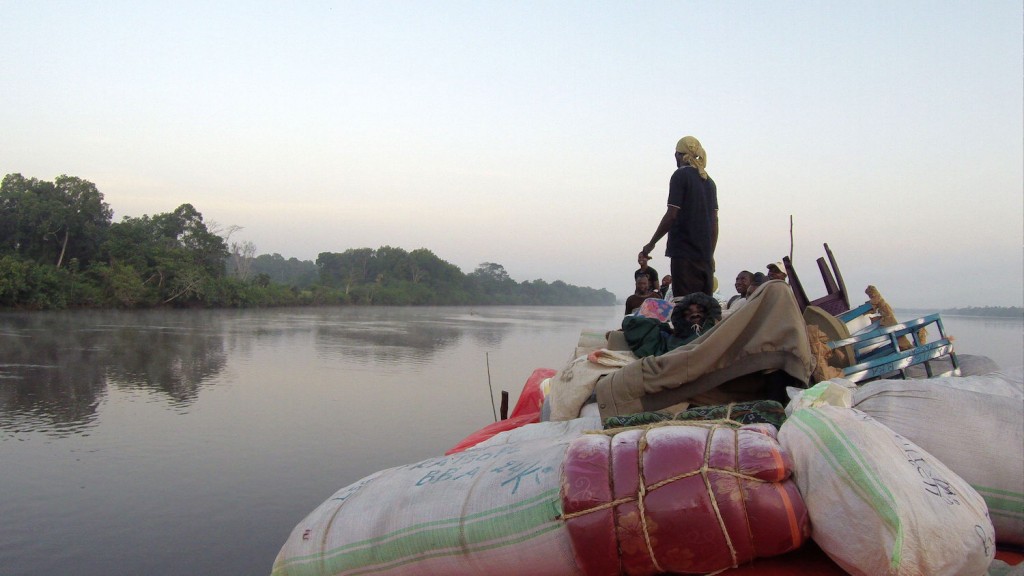 Passengers having fun on the boat