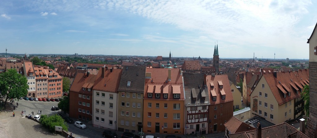 Panorama von der Kaiserburg aus