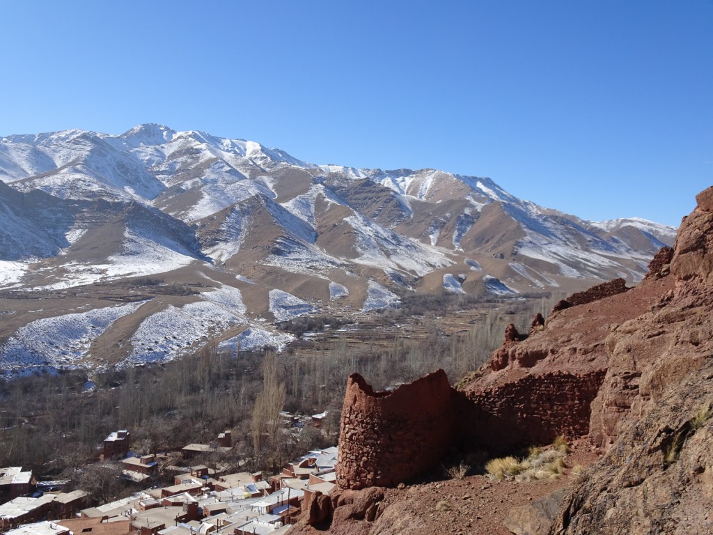 Festung über Abyaneh