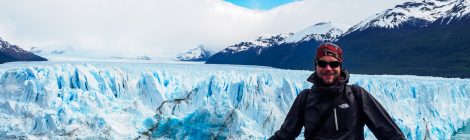 Dominik am Perito Moreno Gletscher