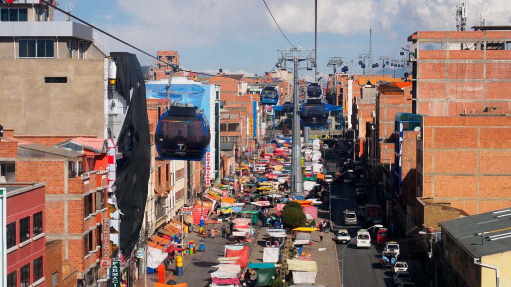 El Alto von oben