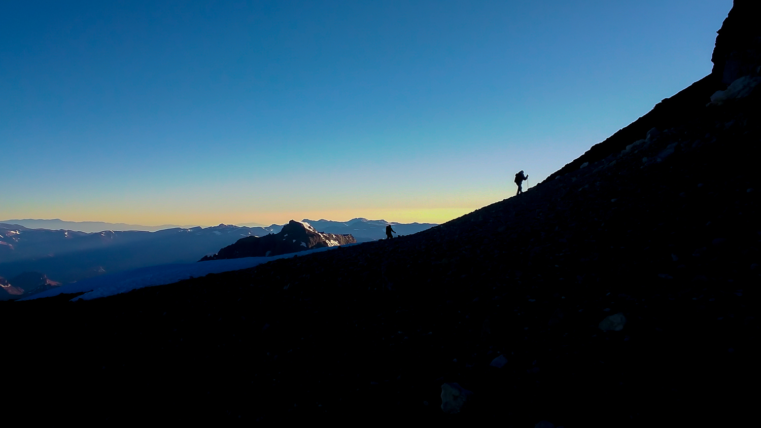 Bergsteiger am Aconcagua