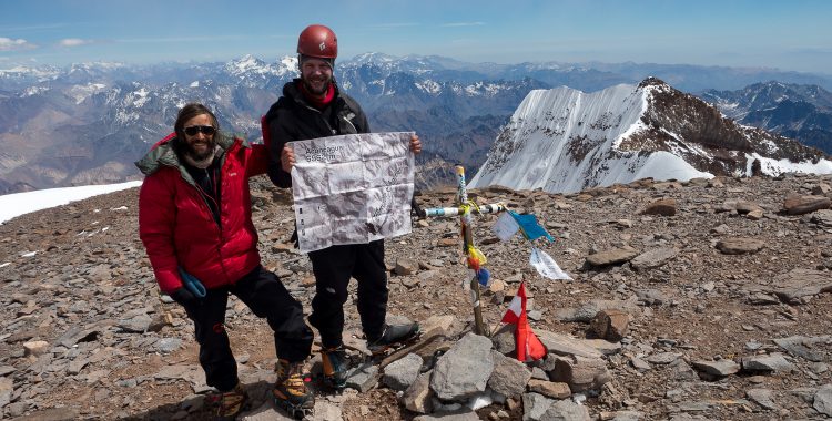 Gipfelfoto am Aconcagua