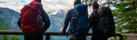 Blick von der Archenkanzel auf den Königssee