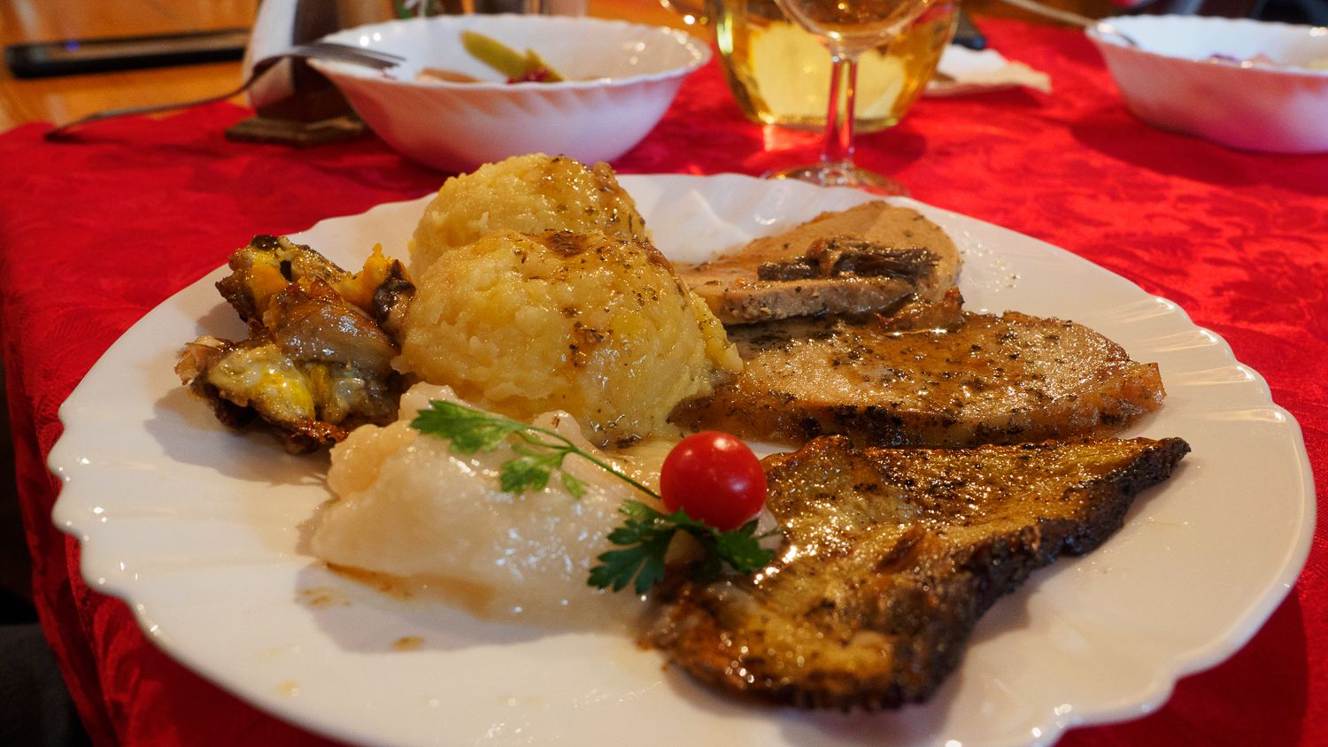 Traditionelles Essen aus Slowenien