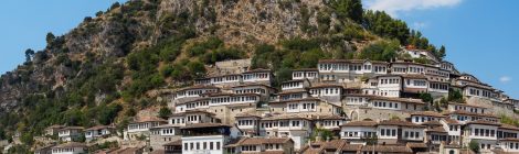 Osmanische Städte - Mangalem in Berat